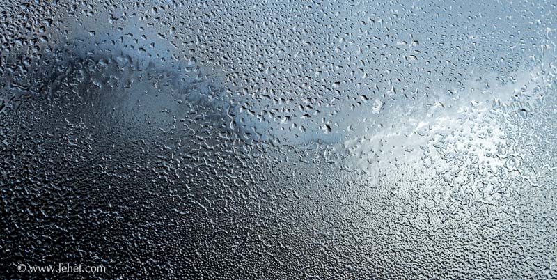 Ice on Window,Curve
