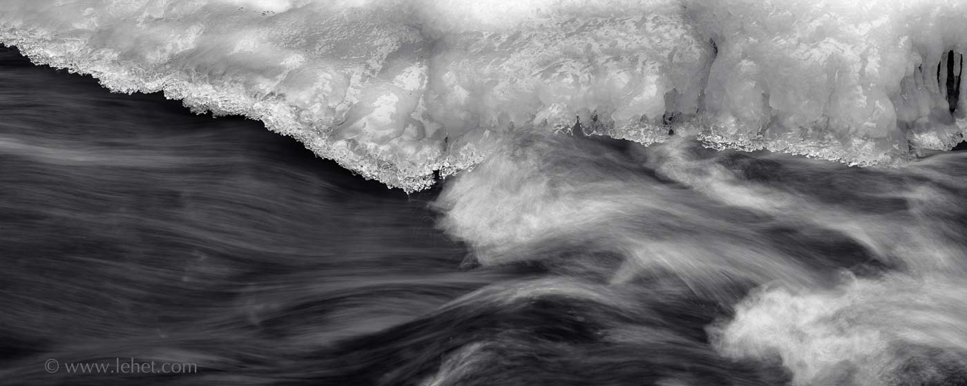Bicknell Brook, Ice and Flow, Crop