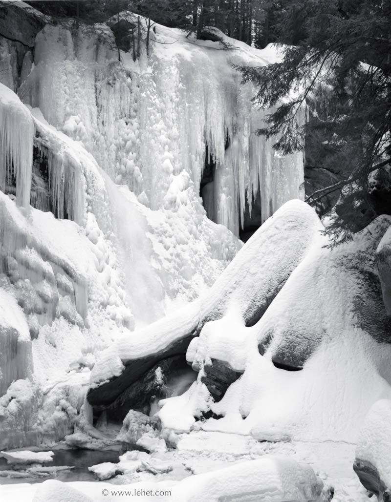 Cavendish Gorge, Vermont, 1981, Winter