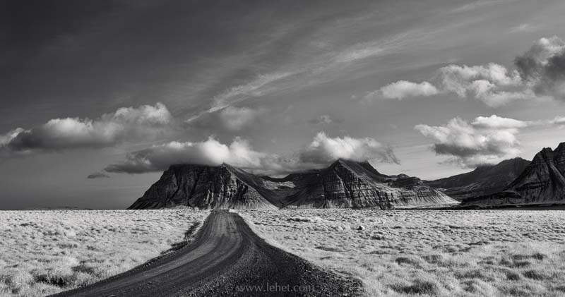 Iceland Panorama, Road to Mountains