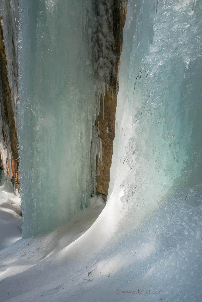 Frozen Waterfall Cliff II
